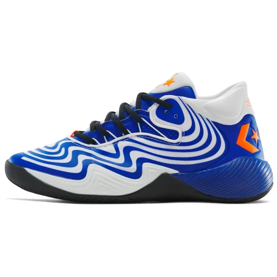 Converse All Star BB Shift Slip Resistant Abrasion Resistant Mid top Basketball Shoes Men's Blue White