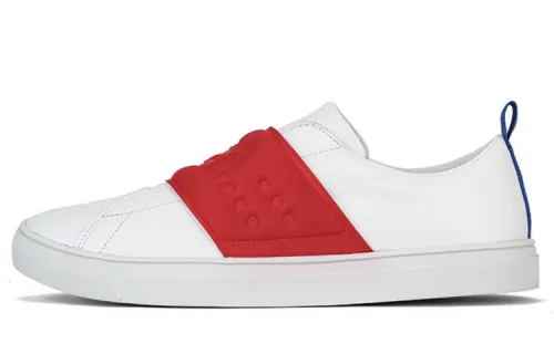 Onitsuka Tiger LawnShip Coverage Slip Resistant Support Low top Skateboard Shoes Unisex White