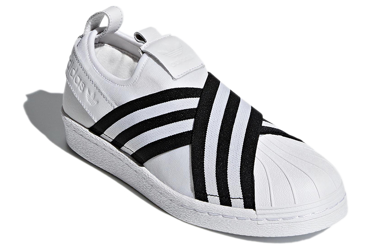 Женские кеды adidas originals SUPERSTAR (бело-черные) — фото 3