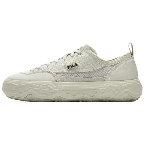 FILA Originale Collection ROCK Abrasion Resistant Breathable Low top Canvas Shoes Men's Brown