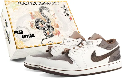 Jordan Air Jordan 1 Sharp Snout Viper Leather Cushioning Slip Resistant Abrasion Resistant