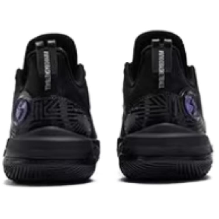361° Slip Resistant Abrasion Resistant Low top Basketball Shoes Men’s Black Purple