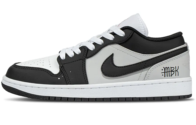 Jordan Air Jordan 1 Leather Cushioning Abrasion Resistant Cushioning, Wear Resistant Low top Vintage Basketball Shoes