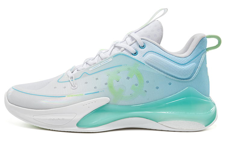 RIGORER Stopgo 2.0 Low top Basketball Shoes Men’s White Blue