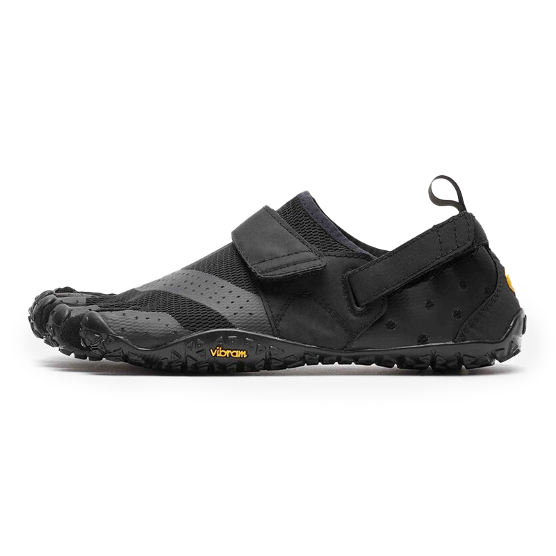 Vibram Five Finger Shoes V-Aqua Yoga Pilates Indoor Comprehensive Fitness Track and Field Outdoor Running Barefoot Wear-Resistant Lightweight Breathable Non-Slip Low-top Training Shoes Women Black
