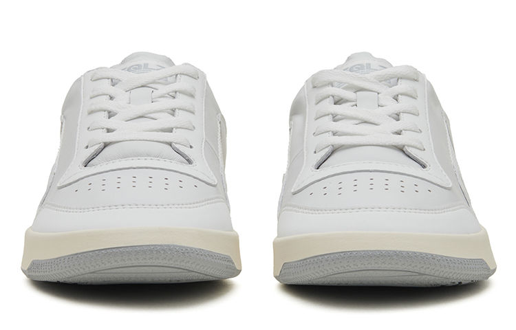 EQLZ EQUALIZER 1970 Lightweight Low top Vintage Basketball Shoes White Gardenia Made In USA Nappa Genuine Leather