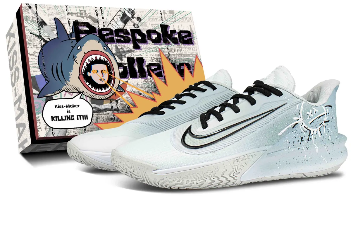 Nike Precision 7 Cushioning Low top Basketball Shoes Unisex Blue