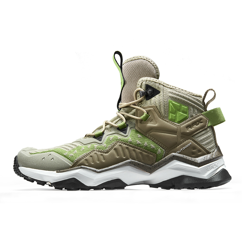 RAX Slip Resistant, Breathable, Lightweight High top Outdoor Shoes Men’s Green