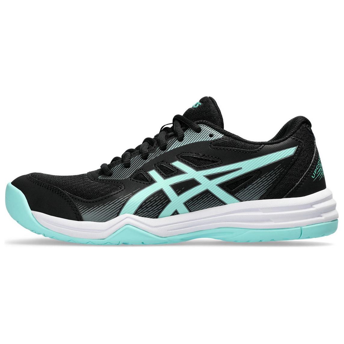ASICS Upcourt 5 Black Illuminate Mint Women’s
