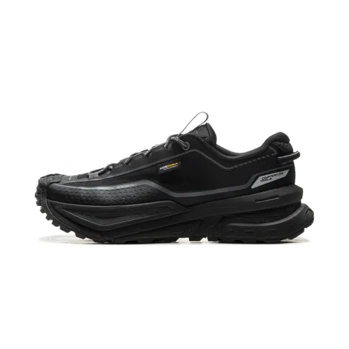 Li Ning Outdoor CF Tracing, Xingchuan Low top Outdoor Hiking Shoes Unisex Night Black
