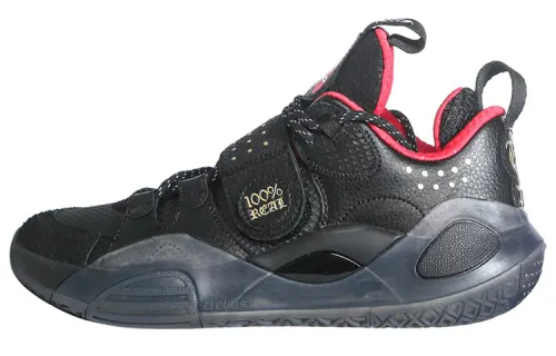 LiNing Li Ning Quancheng 8 fabric synthetic leather shock-absorbing, non-slip, wear-resistant and rebound low-top basketball shoes for men