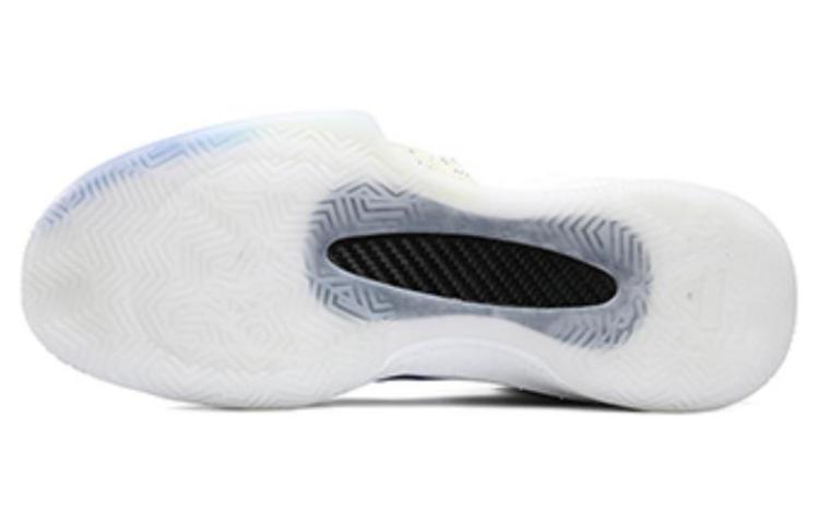 PEAK Surfing The Big Triangle 1.0 Basketball Shoes Men’s Mid Top Bright Blue/White