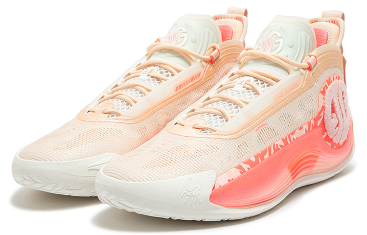 361° AG4 SOAR SE Basketball Shoes Men’s Mid Top Begonia Pink
