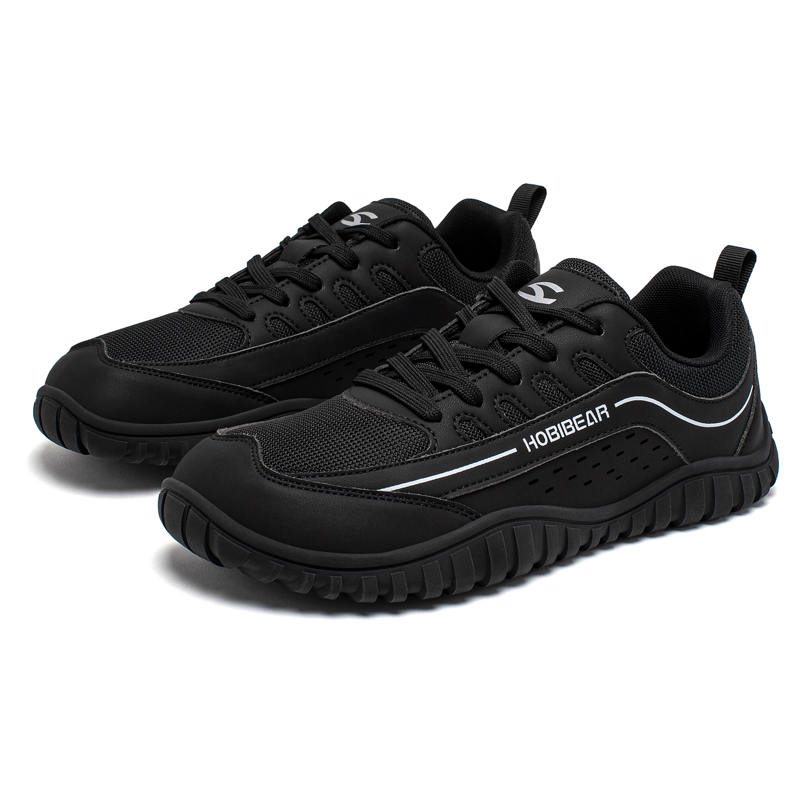 HOBIBEAR Slip Resistant Abrasion Resistant Low top Hiking Shoes Unisex