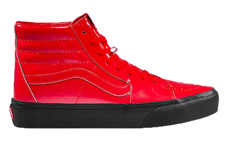Кеды Vans SK8 UA Platform 2.0 x David Bowie (красные) — Красный — фото 2