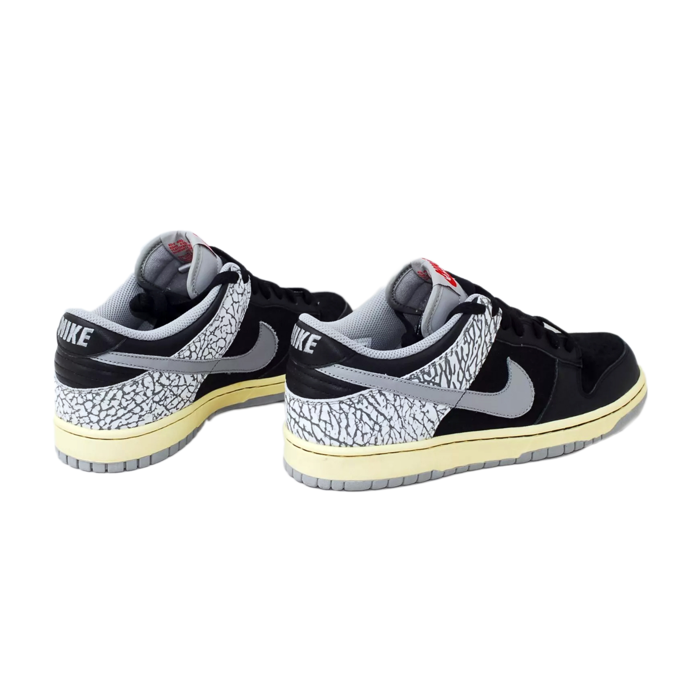 Мужские кроссовки Nike Dunk J-Pack Black Cement (черно-серые) — 黑/中度灰/中性灰 — фото 3