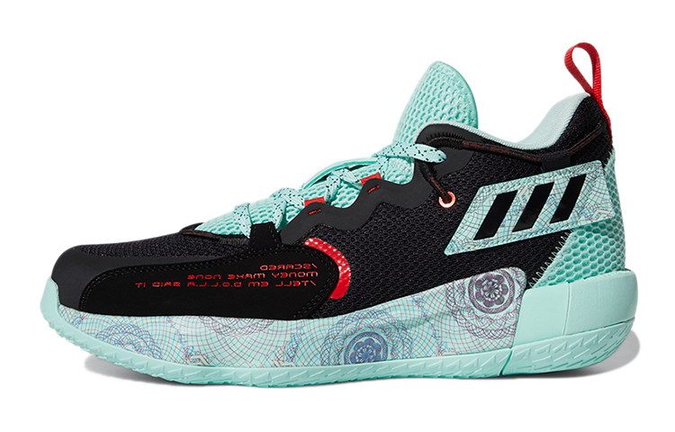Dame 7 Adidas Extply 'Black Clear Mint'