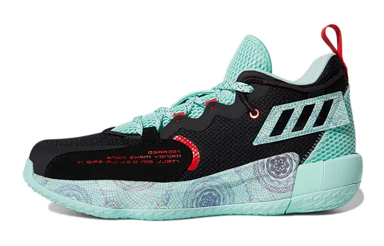 Dame 7 Adidas Extply 'Black Clear Mint'