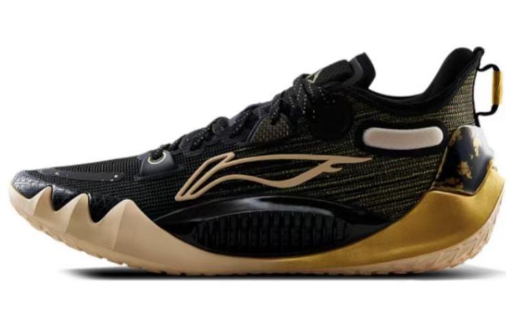 Li Ning JB1 Jimmy Butler 1 Chasing Glory Black/Gold Slip Resistant Low top Basketball Shoes Men’s