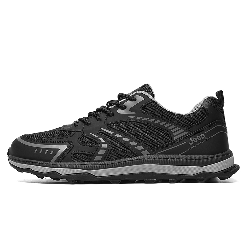 Jeep Outdoor Casual Low top Hiking Shoes Men’s Black