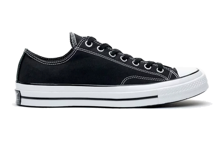 Кеды Fragment Design x Converse All Star 70 Tuxedo Ox (черные) — фото 2