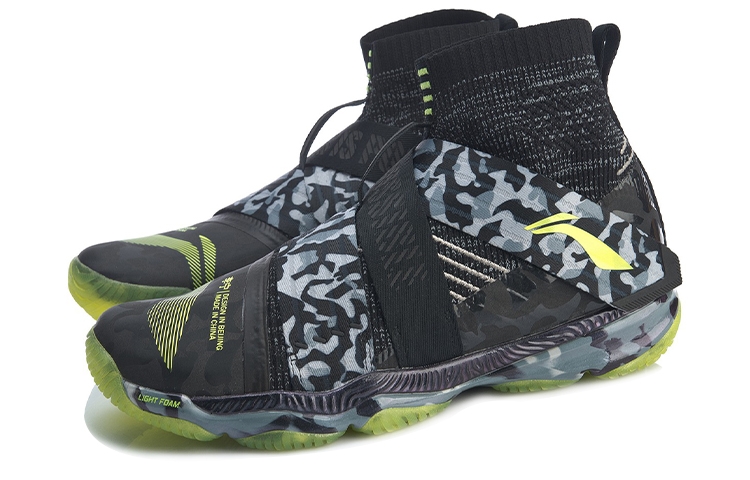 Li Ning Ranger Textile, Synthetic Leather, TPU Cushioning Slip Resistant Abrasion Resistant
