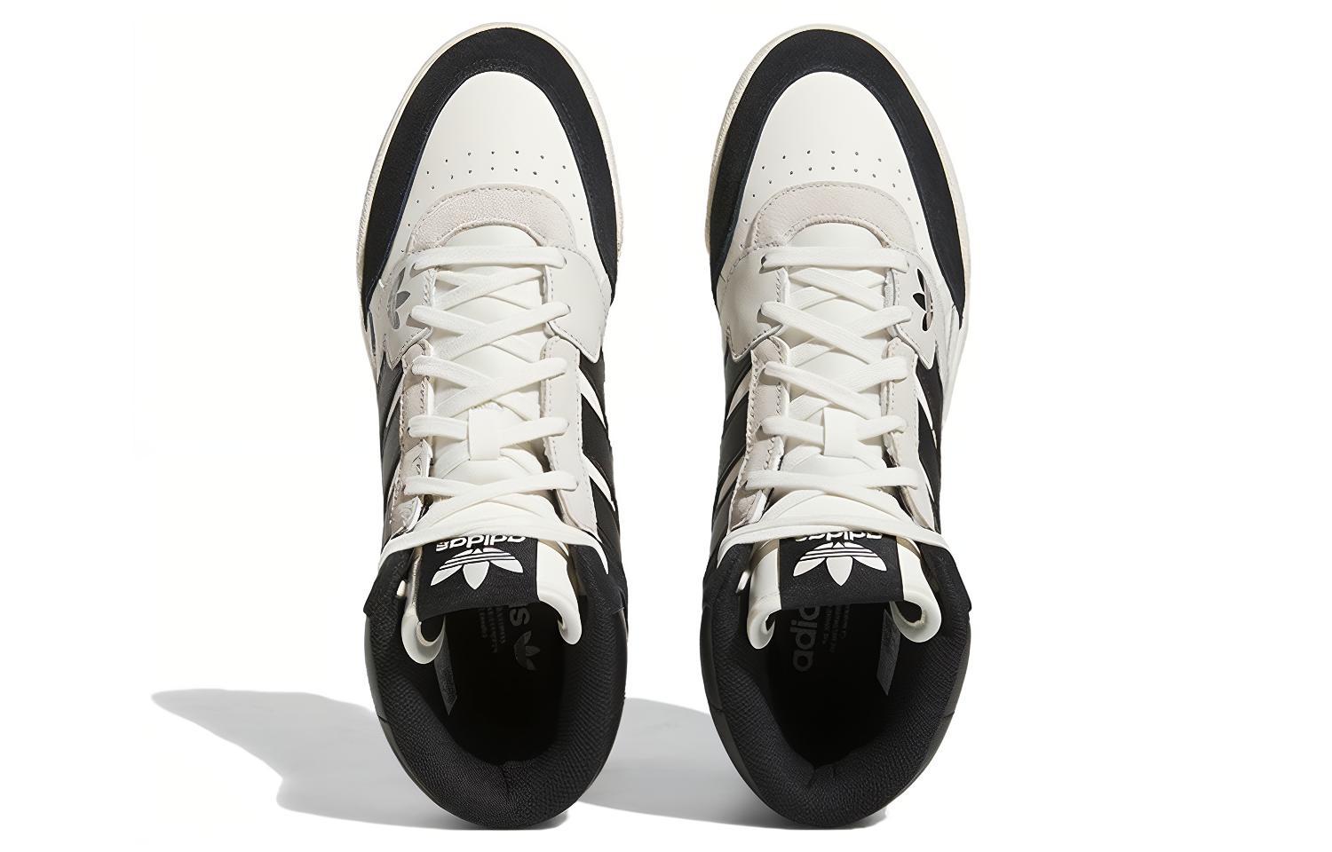 Кеды adidas Originals Drop Step SE (белый / черный) — Белый / чёрный — фото 5