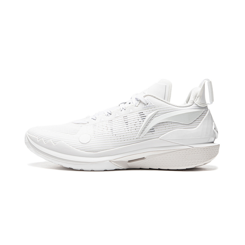 Li Ning JB2 Cushioning Slip Resistant Abrasion Resistant Breathable Lightweight Low top Basketball Shoes Unisex White