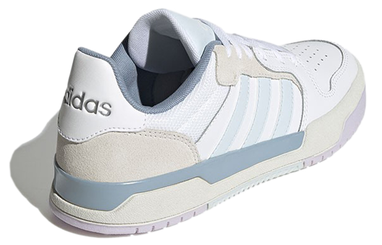 Женские кеды adidas neo Entrap (бело-сине-серый) — Белый / синий / серый — фото 4