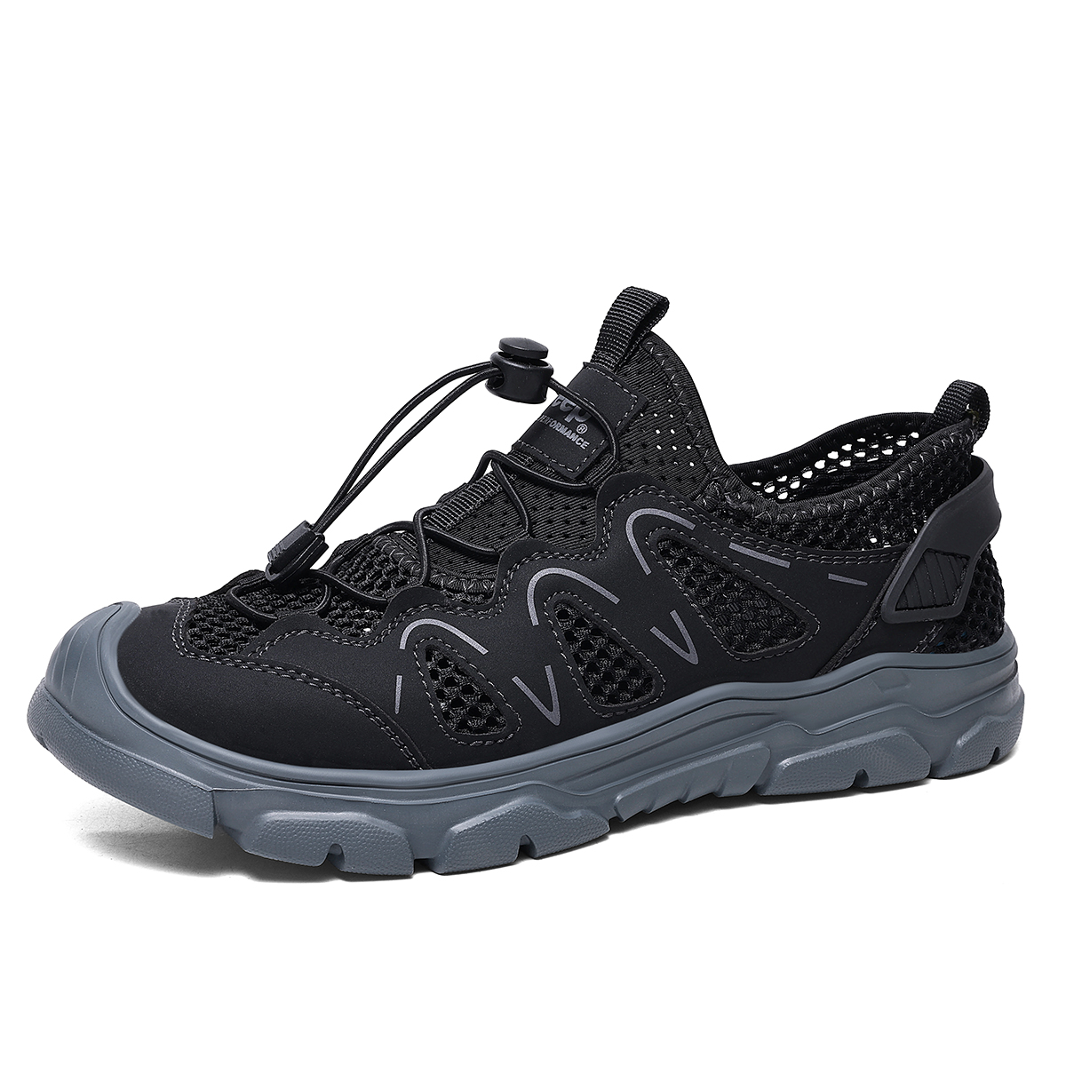 Jeep Fabric Low top Hiking Shoes Men’s Black