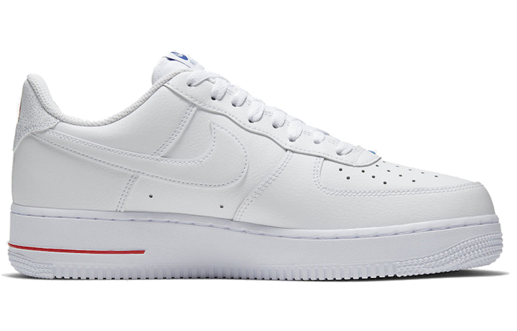 Унисекс кеды Nike Air Force 1 "NBA Paris" (белый) — фото 2