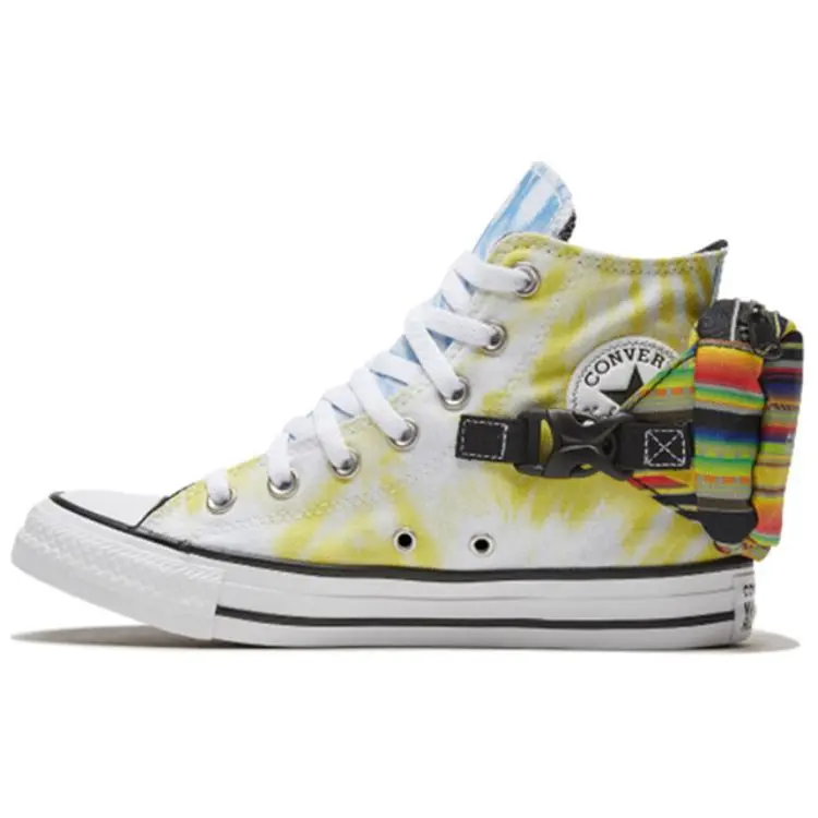 Chuck Taylor All Star Wmns Converse Buckle Up High 'Rainbow Tie-Dye' Women's