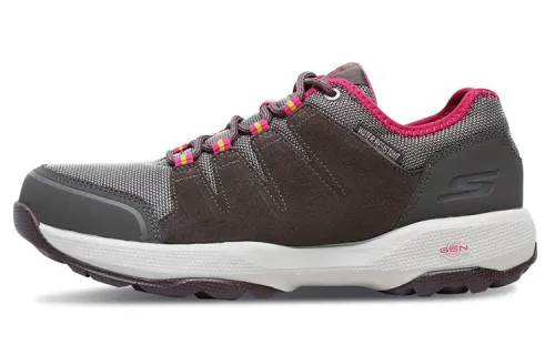 Skechers GO WALK 2 Pathway Low top Mountaineering Hiking Shoes Women's Brown Pink