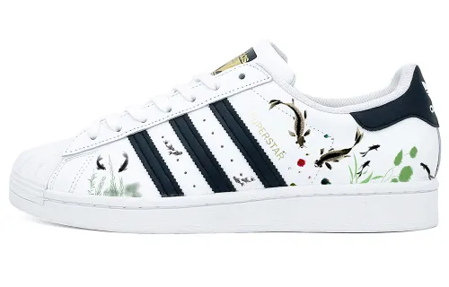 Adidas Originals Superstar Low top Skateboard Shoes Unisex Black