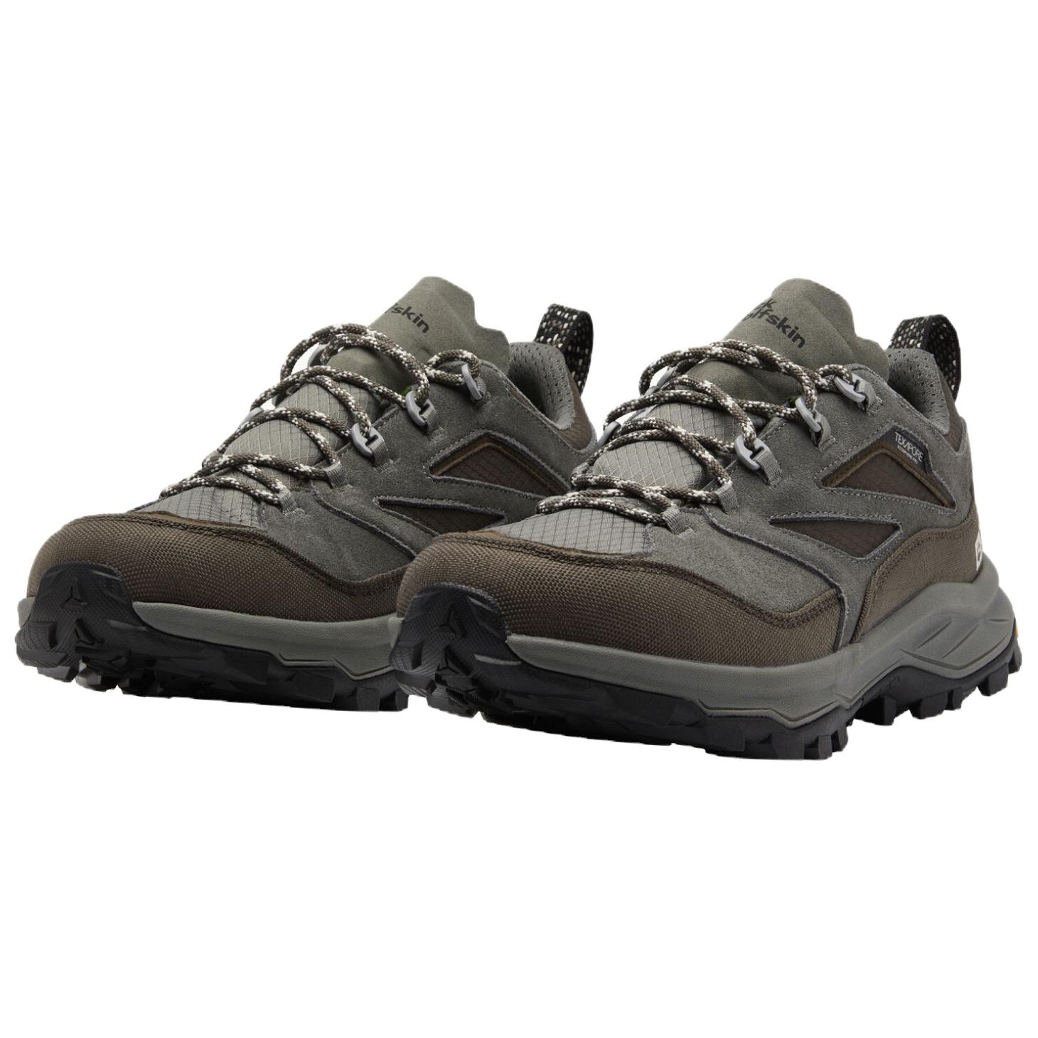 Jack Wolfskin Slip Resistant Abrasion Resistant Slip Resistant Abrasion Resistant Low top Mountaineering Shoes Men’s