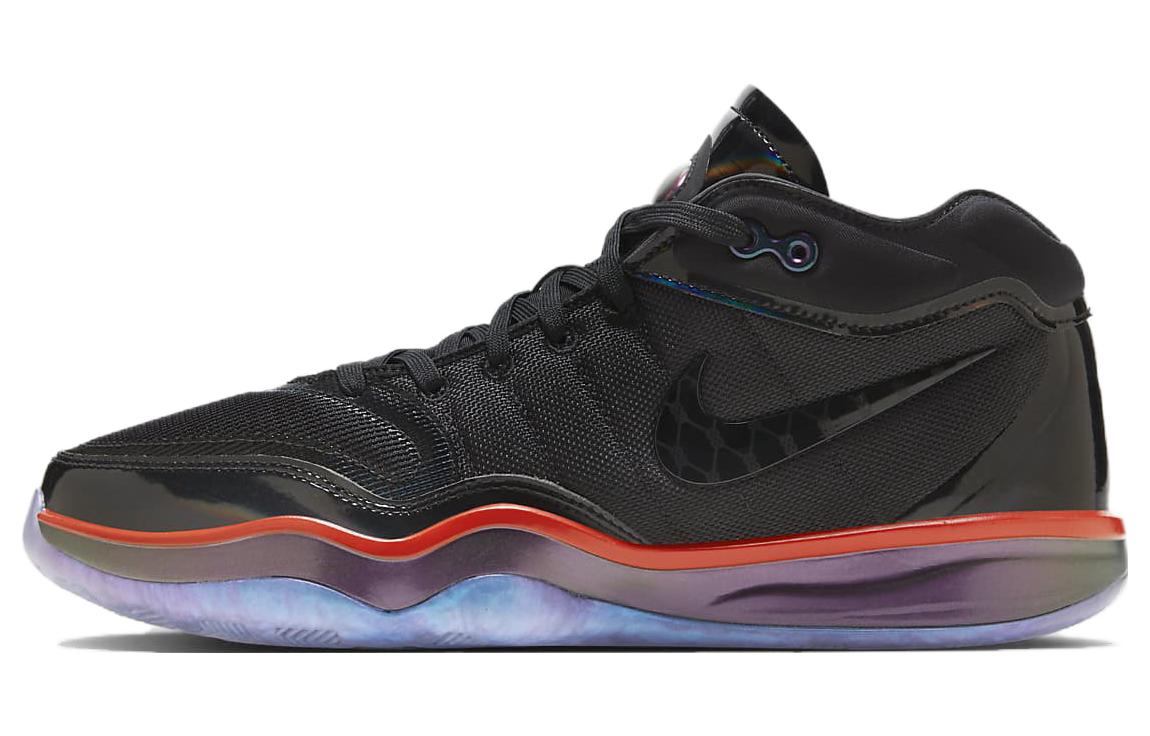 Nike Air Zoom GT Hustle 2 GTE EP mid-top basketball shoes for men and women, black, domestic version
