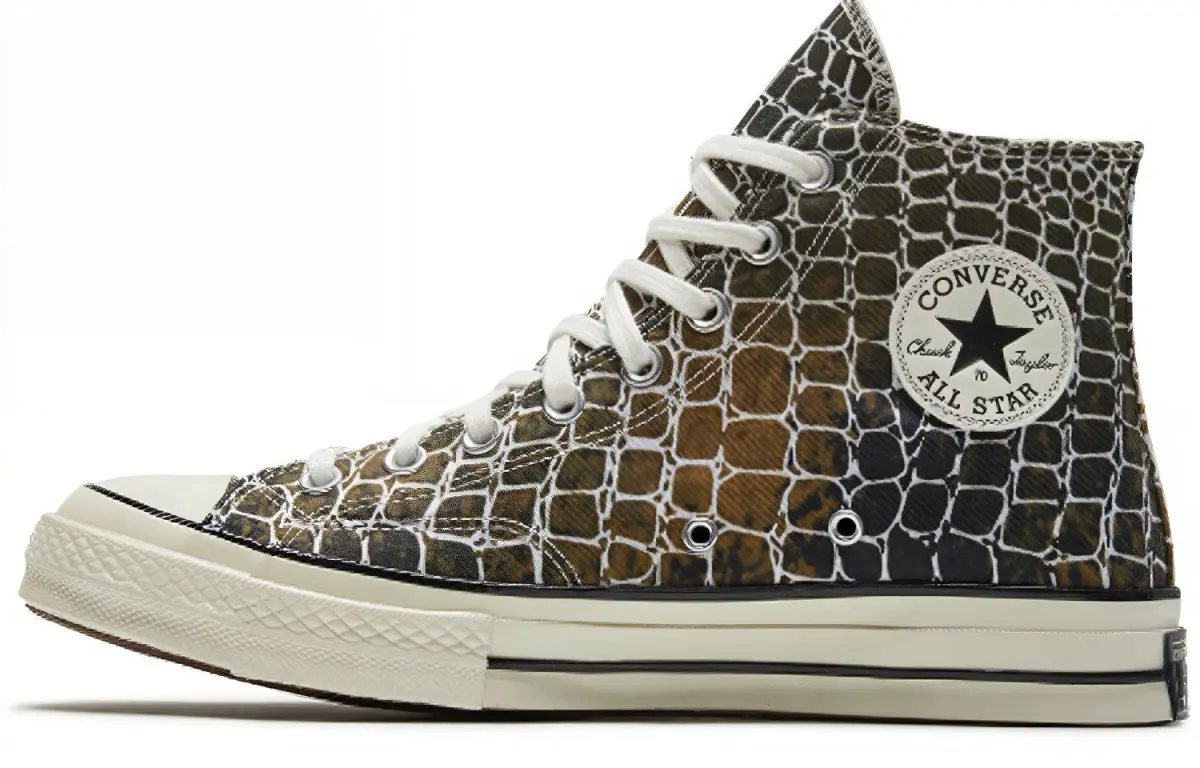 Converse Animal Print Chuck 1970s 'Brown White'