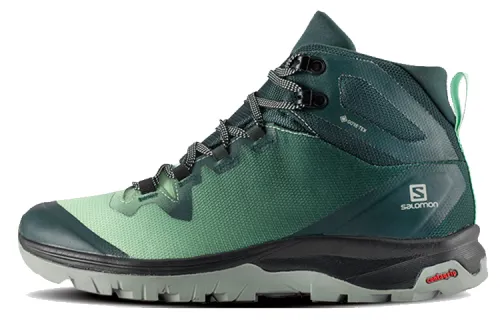 SALOMON GTX WS Shell Cushioning Slip Resistant Abrasion Resistant Waterproof High top Hiking Shoes
