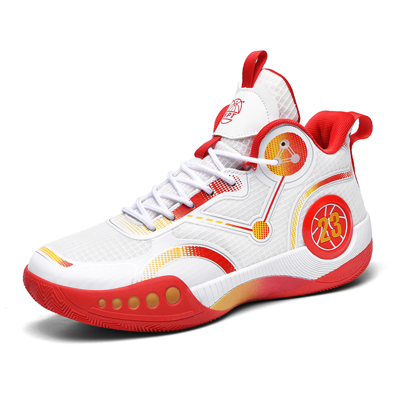 GQWE Slip Resistant Abrasion Resistant High top Basketball Shoes Unisex