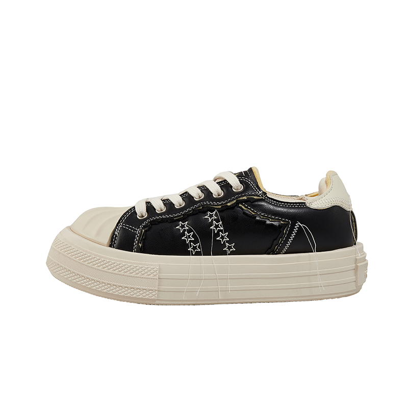 Foreshadow 'POP' Sneaker Low top Skateboard Shoes Unisex Black