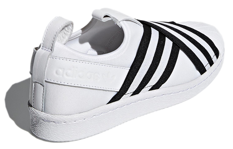 Женские кеды adidas originals SUPERSTAR (бело-черные) — фото 5