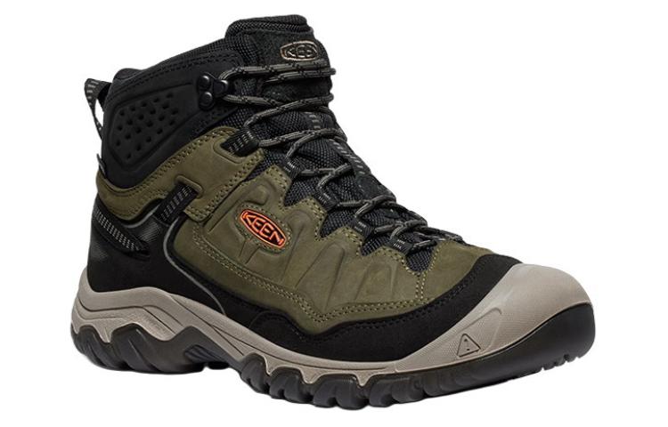 KEEN Targhee IV Round Tip High top Mountaineering Shoes Men’s Green