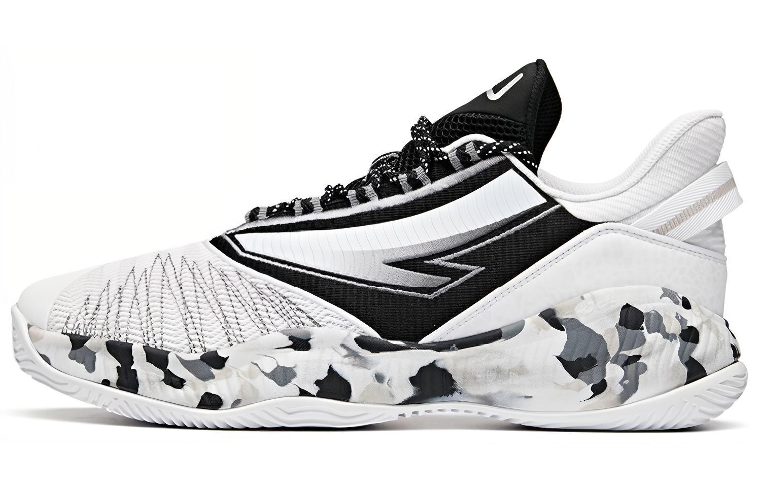 Anta Low top Basketball Shoes Men’s Black White