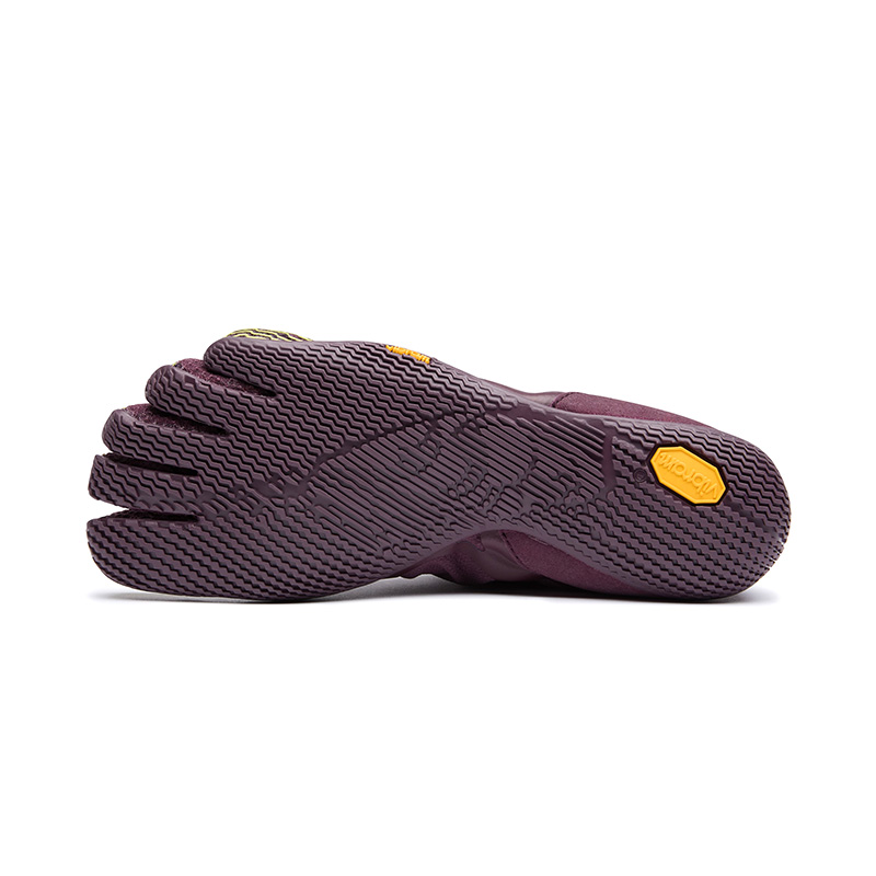 Vibram KSO EVO Training Shoes Women’s Low Top Dark Purple/Lime Green