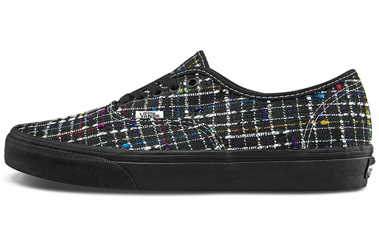 Кеды Vans Authentic (черно-разноцветные)