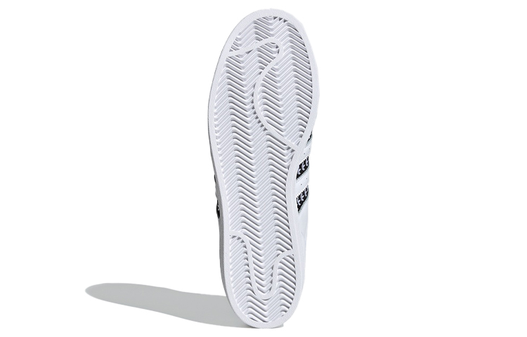 Кеды adidas SUPERSTAR (бело-черные) — Белый / чёрный — фото 6