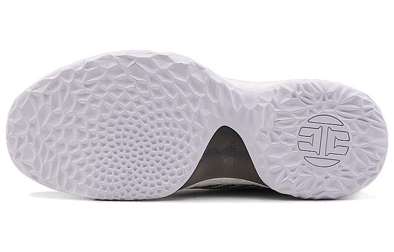 Мужские кроссовки adidas Harden LS (серый / черный / белый) — Серый / чёрный / белый — фото 5