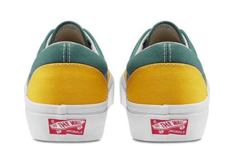 Кеды Vans Era Lx (желто-зеленые) — фото 4