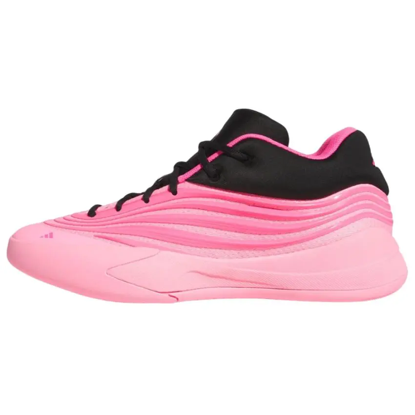 Adidas Dame 10 Low top Basketball Shoes Unisex Pink Black