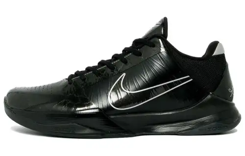 Nike Zoom kobe 5 actual combat anti -slip lightweight low -top basketball shoes men's black warriors